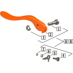 SANI-LAV - Spray Nozzle Parts & Accessories; Type: Handle Replacement Kit ; For Use With: Models N3; N3W Nozzles ; Material: Reinforced Plastic - Exact Tool & Supply