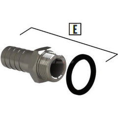 SANI-LAV - Spray Nozzle Parts & Accessories; Type: Hose Barb & O-Ring ; For Use With: Models N3; N3W Nozzles ; Material: Stainless Steel - Exact Tool & Supply