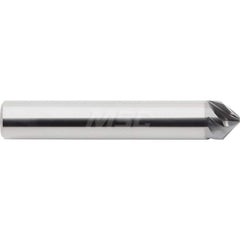 M.A. Ford - Chamfer Mills; Cutter Head Diameter (mm): 8.00 ; Included Angle A: 90 ; Chamfer Mill Material: Solid Carbide ; Chamfer Mill Finish/Coating: AlCrN ; Overall Length (mm): 63.00 ; Shank Diameter (mm): 8.00 - Exact Tool & Supply