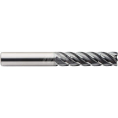 M.A. Ford - Corner Radius & Corner Chamfer End Mills; Mill Diameter (Inch): 3/8 ; Mill Diameter (Decimal Inch): 0.3750 ; End Type: Corner Radius ; Corner Radius (Inch): 0.030 ; Number of Flutes: 5 ; Material: Solid Carbide - Exact Tool & Supply