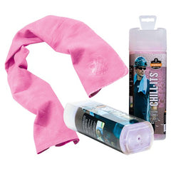 Chill-Its Cooling Towel Pink - Exact Tool & Supply