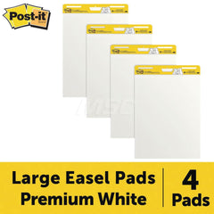 3M - Easel Pads & Accessories; Display/Marking Boards Accessory Type: Easel Pads ; For Use With: Easel Stands ; Detailed Product Description: Post-it Super Sticky Easel Pad 559 VAD 4PK, 25 in. x 30 in., White - Exact Tool & Supply