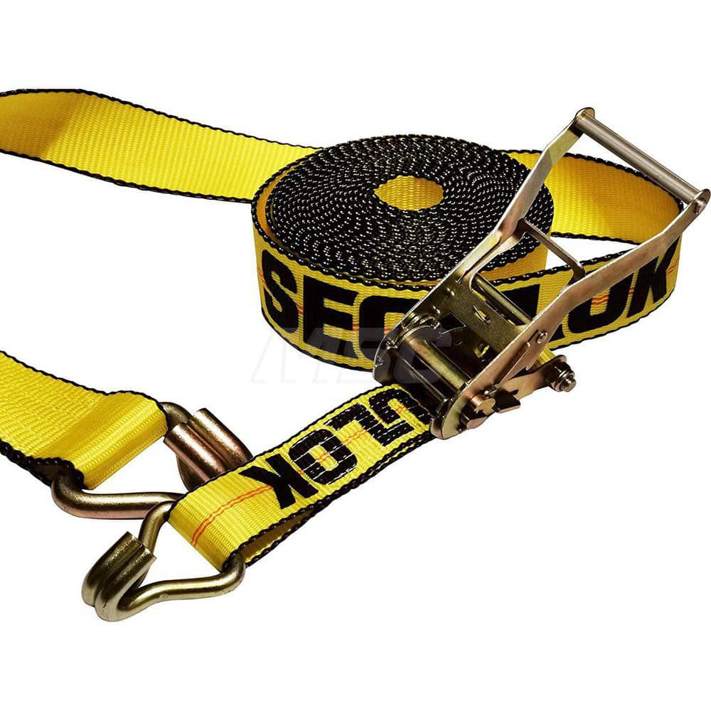 Seculok - Slings & Tiedowns (Load-Rated); Type: Tie-Down ; Length (Feet): 27 ; Width (Inch): 2 ; Load Capacity (Lb.): 3333.000 ; Material: Polyester - Exact Tool & Supply