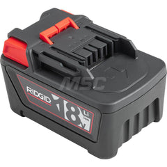 Ridgid - Power Tool Batteries; Voltage: 18.00 ; Battery Chemistry: Lithium-Ion ; Battery Capacity (Ah): 5.00 ; Time to Charge (Minutes): 95.00 - Exact Tool & Supply