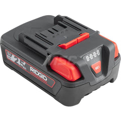 Ridgid - Power Tool Batteries; Voltage: 18.00 ; Battery Chemistry: Lithium-Ion ; Battery Capacity (Ah): 2.50 ; Time to Charge (Minutes): 43.00 - Exact Tool & Supply