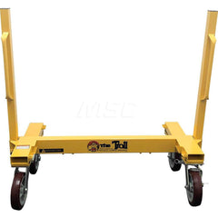 Troll - Bar, Panel & Platform Trucks; Type: Drywall Cart ; Load Capacity (Lb.): 3000.000 ; Length: 48 (Inch); Platform Length (Inch): 48 ; Width (Inch): 23 ; Height (Inch): 44 - Exact Tool & Supply