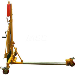 Doorminator - Panel Lifts; LiftType: Door ; Drive Type: Hand Crank ; Maximum Height: 4 (Inch); Panel Size: 4x10 ; Load Capacity: 400 ; Material: Steel - Exact Tool & Supply