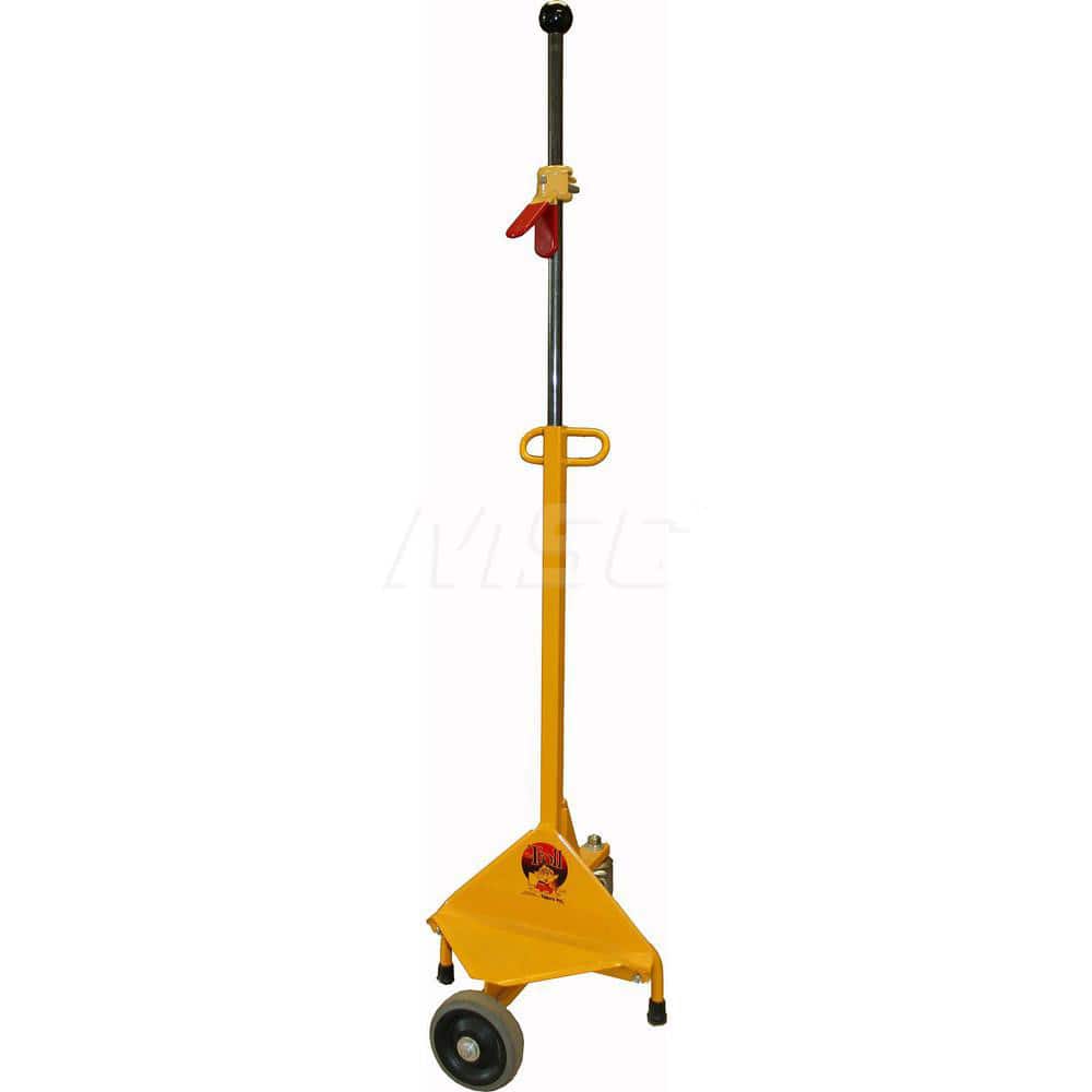 Troll - Bar, Panel & Platform Trucks; Type: Drywall Cart ; Load Capacity (Lb.): 300.000 ; Length: 19 (Inch); Platform Length (Inch): 19 ; Width (Inch): 14 ; Height (Inch): 57 - Exact Tool & Supply