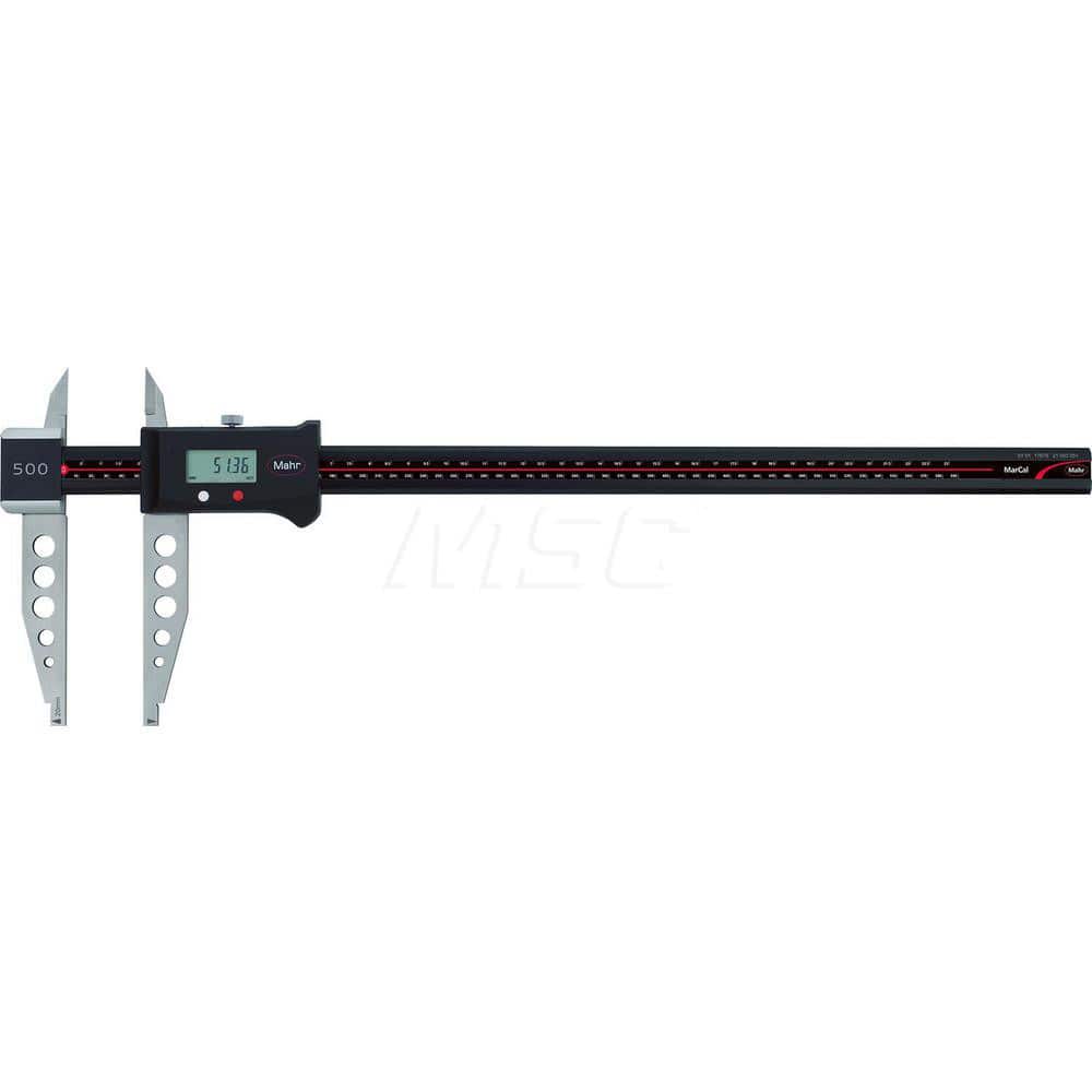 Mahr - Electronic Calipers; Minimum Measurement (mm): 0.00 ; Minimum Measurement (Decimal Inch): 0.0000 ; Maximum Measurement (Decimal Inch): 40 ; Maximum Measurement (mm): 1000.00 ; Accuracy Plus/Minus (Decimal Inch): 0.0030 ; Accuracy Plus/Minus (mm): - Exact Tool & Supply