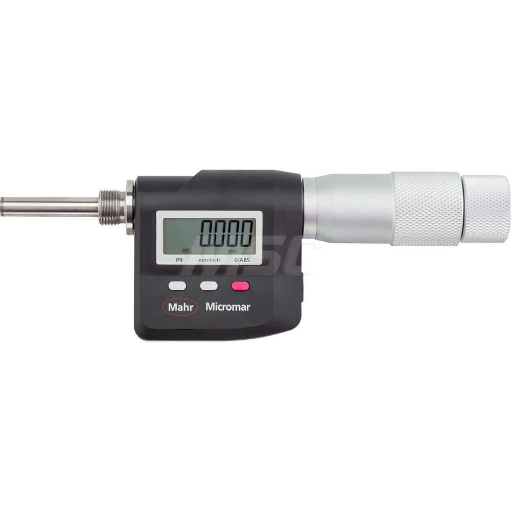 Mahr - Bore Gage Measuring Heads; Type: Digital Basic Unit ; Minimum Measurement (mm): 6 ; Minimum Measurement (Decimal Inch): 0.2500 ; Maximum Measurement (Decimal Inch): 0.7750 ; Maximum Measurement (mm): 20.00 - Exact Tool & Supply