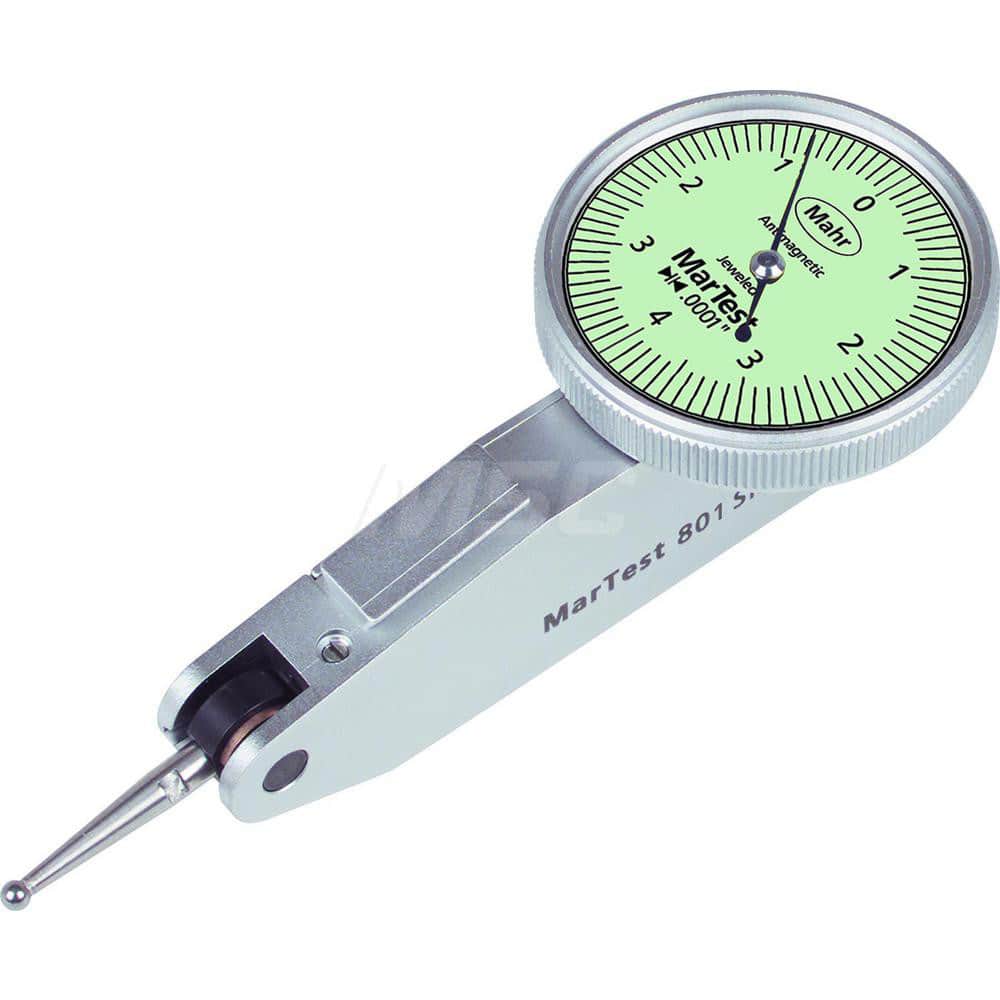 Mahr - Electronic Drop Indicators; Minimum Measurement (Decimal Inch): -0.0040 ; Minimum Measurement (Inch): -0.0040 ; Minimum Measurement (mm): 0.01 ; Maximum Measurement (Inch): 0.004 ; Back Type: Flat ; Unit of Measure: Inch; Metric - Exact Tool & Supply