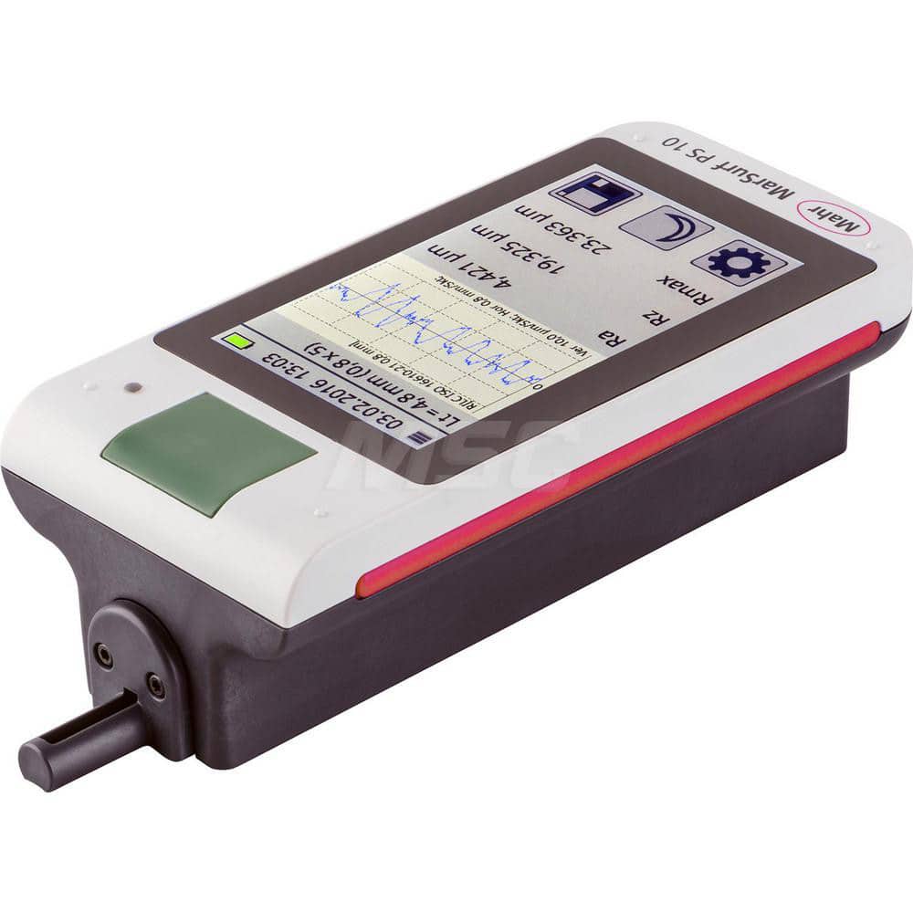 Mahr - Surface Roughness Gages; Roughness Parameter Type: Ra; Rq; Rq; Rp; Rpk; Rk; Rvk; Mr1; Mr2; A1; A2; Vo; Rt; RPc; RSm; CR; CF; R; Rx; RSm; Rx; R3z; RzJIS; RpA; Rpm; Rmr(c); Rs; AR; Rmr; Rsk; Rpk; Rk; Rvk; Mr1; Mr2; A1; A2; Vo; Rt; RPc; RSm; CR; CF; - Exact Tool & Supply