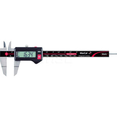 Mahr - Electronic Calipers; Minimum Measurement (mm): 0.00 ; Minimum Measurement (Decimal Inch): 0.0000 ; Maximum Measurement (Decimal Inch): 6 ; Maximum Measurement (mm): 150.00 ; Accuracy Plus/Minus (Decimal Inch): 0.0010 ; Accuracy Plus/Minus (mm): 0. - Exact Tool & Supply