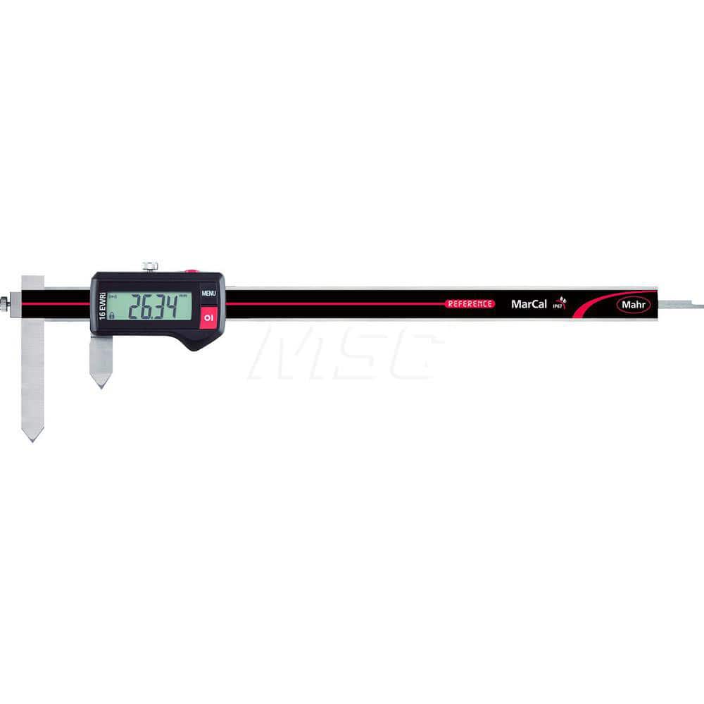 Mahr - Electronic Calipers; Minimum Measurement (mm): 10.00 ; Minimum Measurement (Decimal Inch): 0.4000 ; Maximum Measurement (Decimal Inch): 8 ; Maximum Measurement (mm): 210.00 ; Accuracy Plus/Minus (Decimal Inch): 0.0015 ; Accuracy Plus/Minus (mm): 0 - Exact Tool & Supply