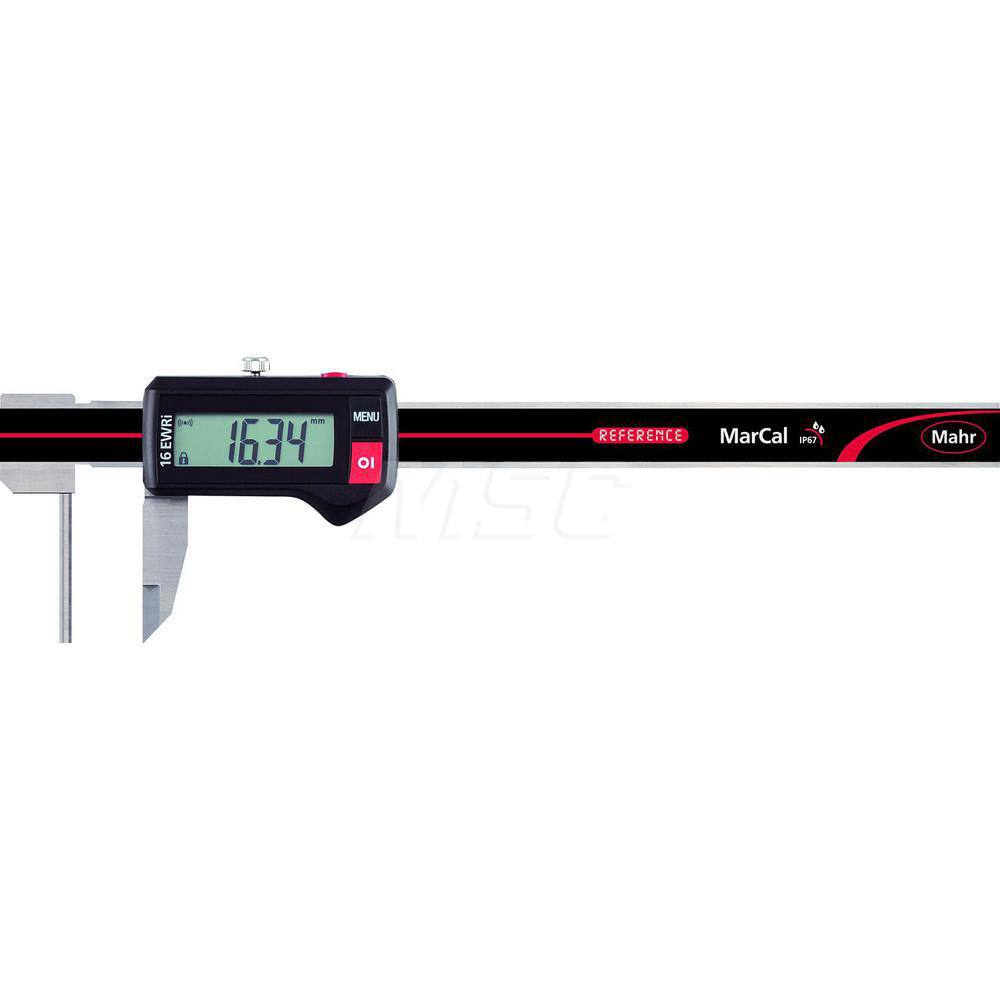 Mahr - Electronic Calipers; Minimum Measurement (mm): 0.00 ; Minimum Measurement (Decimal Inch): 0.0000 ; Maximum Measurement (Decimal Inch): 6 ; Maximum Measurement (mm): 150.00 ; Accuracy Plus/Minus (Decimal Inch): 0.0020 ; Accuracy Plus/Minus (mm): 0. - Exact Tool & Supply