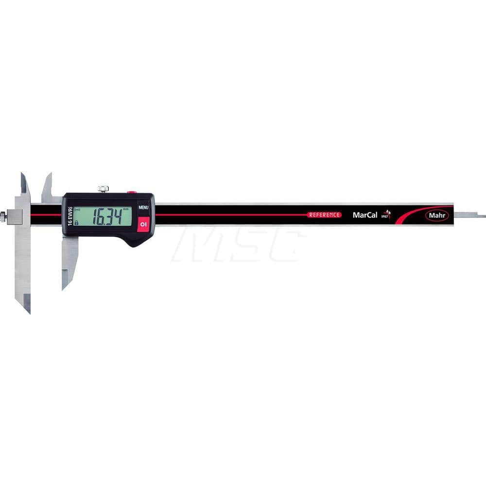 Mahr - Electronic Calipers; Minimum Measurement (mm): 0.00 ; Minimum Measurement (Decimal Inch): 0.0000 ; Maximum Measurement (Decimal Inch): 8 ; Maximum Measurement (mm): 200.00 ; Accuracy Plus/Minus (Decimal Inch): 0.0015 ; Accuracy Plus/Minus (mm): 0. - Exact Tool & Supply