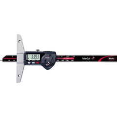 Mahr - Electronic Depth Gages; Minimum Measurement (mm): 0 ; Minimum Measurement (Decimal Inch): 0 ; Maximum Measurement (Decimal Inch): 8 ; Maximum Measurement (mm): 200 ; Resolution (mm): 0.01 ; Resolution (Decimal Inch): 0.0005 - Exact Tool & Supply