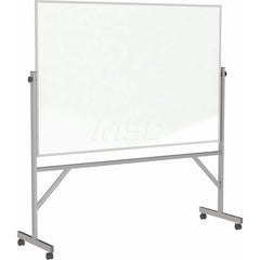 Ghent - Whiteboards & Magnetic Dry Erase Boards; Type: Porcelain on steel Magnetic marker board ; Height (Inch): 78-1/4 ; Width (Inch): 101-1/4 ; Material: Porcelain ; Included Accessories: (4) Markers; Eraser ; Depth (Inch): 23-3/4 - Exact Tool & Supply