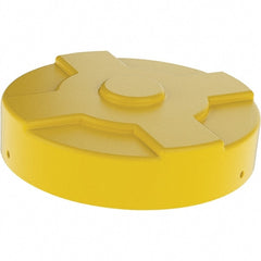 Vestil - 55 Gal, Polyethylene Drum Cover - Exact Tool & Supply