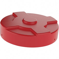 Vestil - 55 Gal, Polyethylene Drum Cover - Exact Tool & Supply