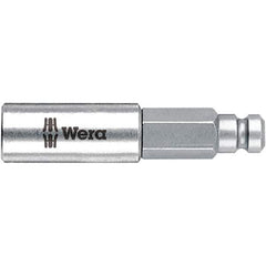 Wera - 1/4" Bit Holder - 5/16" Hex Drive, 1-3/4" OAL - Exact Tool & Supply