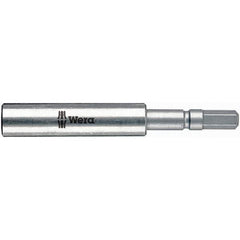 Wera - 1/4" Bit Holder - 1/4" Drive, 3-3/4" OAL - Exact Tool & Supply