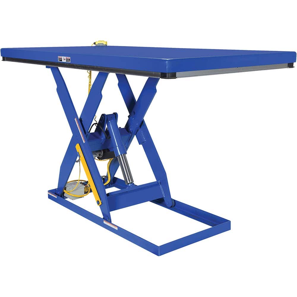 Vestil - Lifting Tables; Type: Electric Hydraulic Lift ; Lift Style: Scissor ; Style: Electric ; Load Capacity (Lb.): 2000.000 ; Minimum Height (Inch): 7 ; Lift Height (Inch): 67 - Exact Tool & Supply