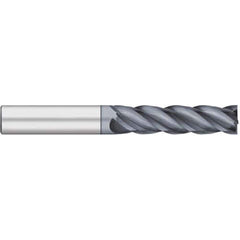 Titan USA - Square End Mills; Mill Diameter (Inch): 1/4 ; Mill Diameter (Decimal Inch): 0.2500 ; Number of Flutes: 4 ; Length of Cut (Inch): 1-1/8 ; Length of Cut (Decimal Inch): 1.1250 ; Material: Solid Carbide - Exact Tool & Supply