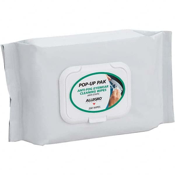 Allegro - 1 200-Piece Lens Cleaning Towelettes - Exact Tool & Supply