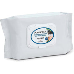 Allegro - 1 200-Piece Facepiece Cleaning Alcohol-Free Wipes - Exact Tool & Supply