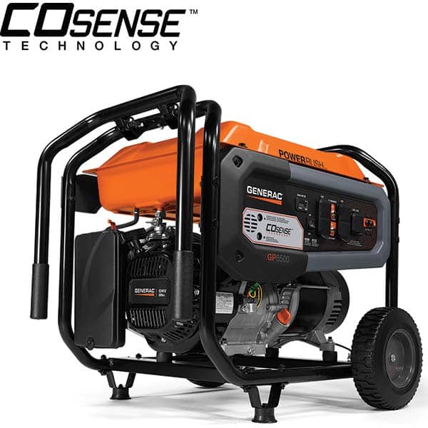 Generac Power - Portable Power Generators Fuel Type: Gasoline Starting Method: Recoil - Exact Tool & Supply