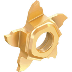 Iscar - Grooving Inserts Insert Style: PENTA Insert Size: 17N300P010 - Exact Tool & Supply