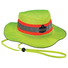 8935CT L/ XL Lime Evap Class Headwear Hi-Vis Ranger Hat W/CT - Exact Tool & Supply