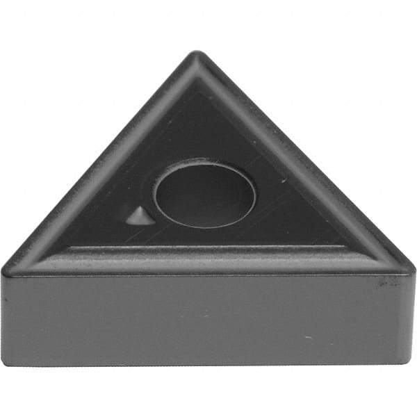 Sumitomo - TNMG332 EEX Grade AC5015S Carbide Turning Insert - TiAlSiN Finish, 60° Triangle, 3/8" Inscr Circle, 3/16" Thick, 0.0313" Corner Radius - Exact Tool & Supply
