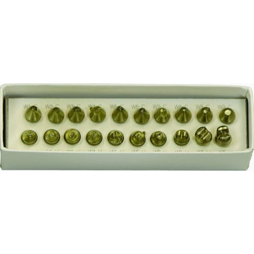 10PC SET GEAR TOOTH MIC ANVILS - Exact Tool & Supply