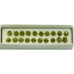 10PC SET GEAR TOOTH MIC ANVILS - Exact Tool & Supply