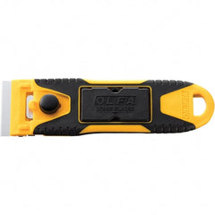 Olfa - Scrapers & Scraper Sets Blade Style: 2-Edge Flexibility: Stiff - Exact Tool & Supply