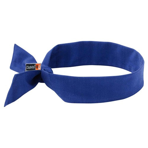 6700FR Blue Cooling Bandana-Tie Evap FR - Exact Tool & Supply