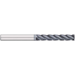 Titan USA - Square End Mills; Mill Diameter (Inch): 1/2 ; Mill Diameter (Decimal Inch): 0.5000 ; Number of Flutes: 4 ; Length of Cut (Inch): 3 ; Length of Cut (Decimal Inch): 3.0000 ; Material: Solid Carbide - Exact Tool & Supply