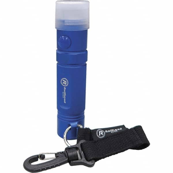 Railhead Corporation - Strobe & Flashing Lights Light Type: Flashing Lens Color: Blue - Exact Tool & Supply
