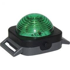 Railhead Corporation - Strobe & Flashing Lights Light Type: Flashing, Steady Lens Color: Green - Exact Tool & Supply