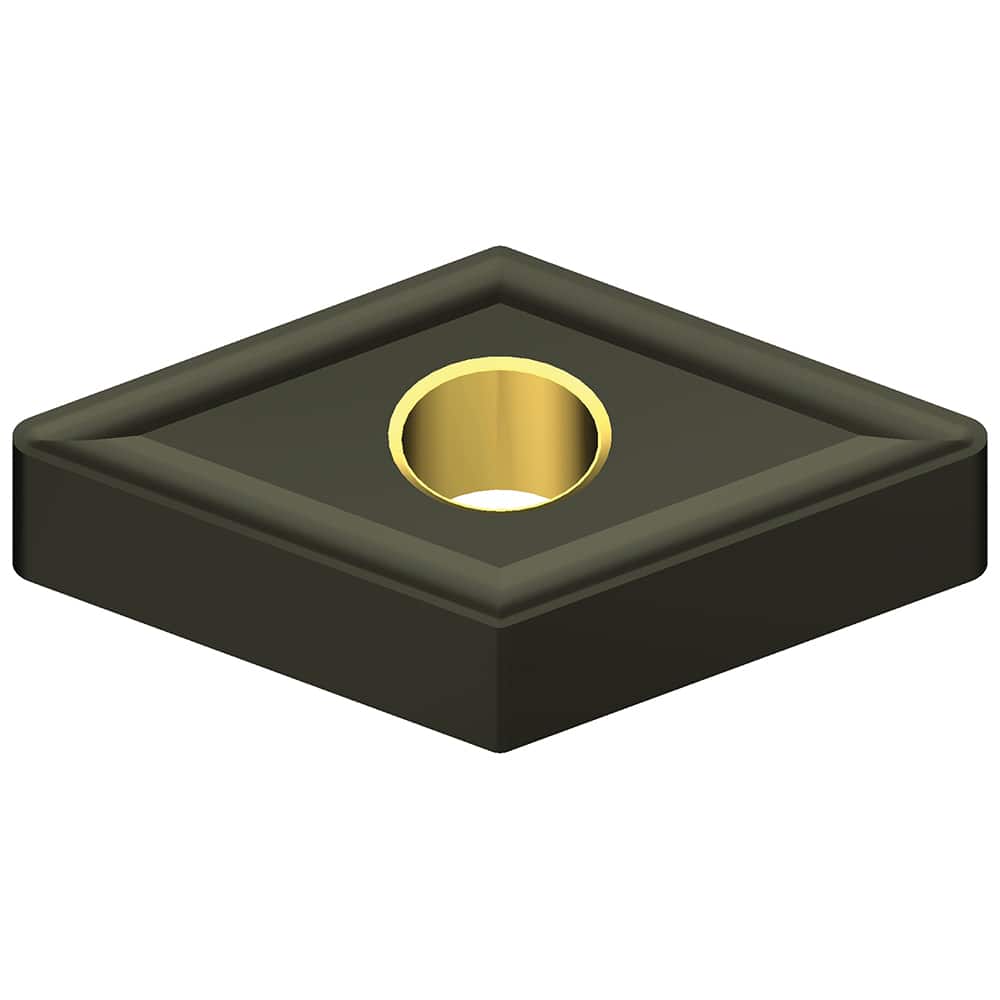 DNMG442EME-AC4010K Carbide Turning Insert Al2O3/TiCN Finish, 15.5mm Long, 1/2″ Inscribed Circle, 0.0315″ Corner Radius, 1/4″ Thick, 55° Included Angle, Series AC4000K