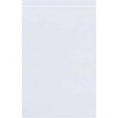 Value Collection - Pack of (1,000), 8 x 10" 4 mil Reclosable Poly Bags - Exact Tool & Supply