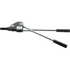 Marson - Lever-Action Hand Riveter - 1/4" Rivet Capcity - Exact Tool & Supply
