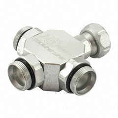 Piranha Cooling Line - Coolant Hose Adapters, Connectors & Sockets Type: Connector Hose Inside Diameter (Inch): 1/4 - Exact Tool & Supply