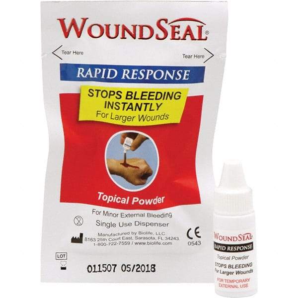 WoundSeal - Bandages & Dressings Type: Wound Care Bandage Material: Topical Powder - Exact Tool & Supply