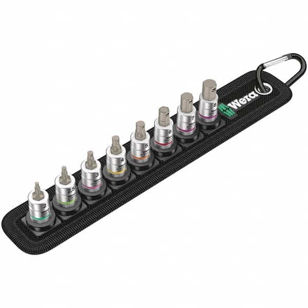 Wera - Hex & Torx Bit Socket Sets Type: Hex Bit Socket Set Drive Size: 1/4 - Exact Tool & Supply
