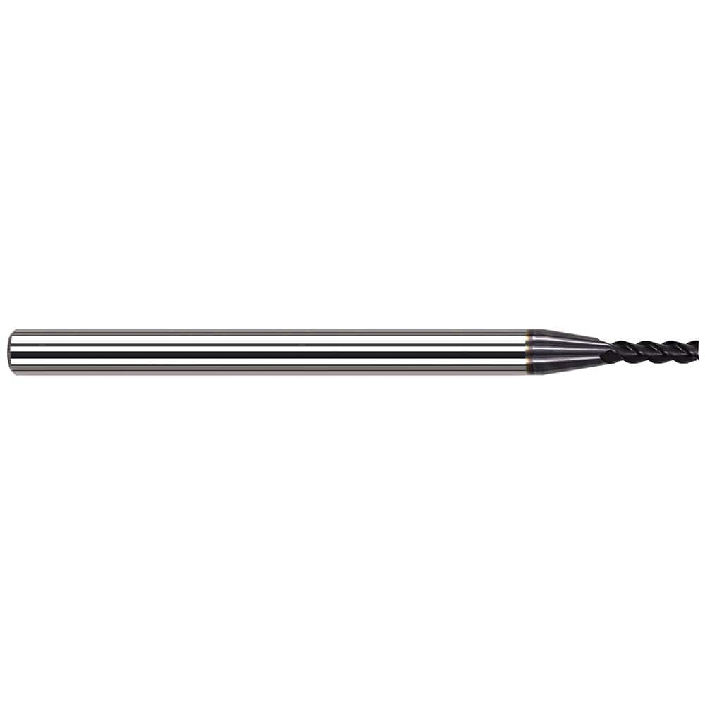 Harvey Tool - Square End Mills; Mill Diameter (Inch): 3/32 ; Mill Diameter (Decimal Inch): 0.0930 ; Length of Cut (Decimal Inch): 0.2790 ; Material: Solid Carbide ; Finish/Coating: AlTiN ; Shank Diameter (Inch): 1/8 - Exact Tool & Supply