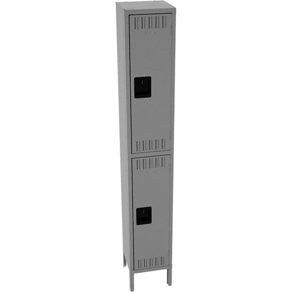 Tennsco - 2 Door, Double Tier, Locker - Exact Tool & Supply