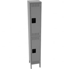 Tennsco - 2 Door, Double Tier, Locker - Exact Tool & Supply